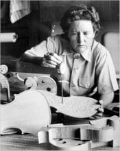 Violin design innovator Carleen Hutchins