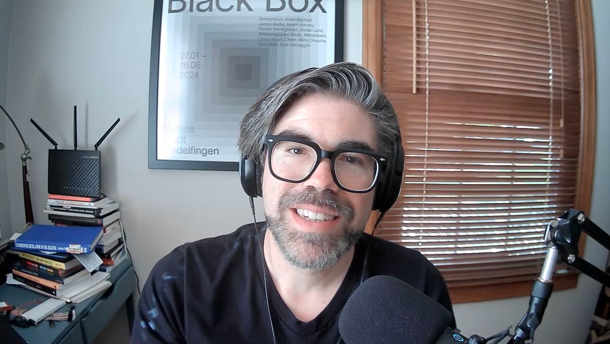 Navigating the Age of AI Noise: Art, Datasets, and the Cultural Impact of Generative Models w/ Eryk Salvaggio