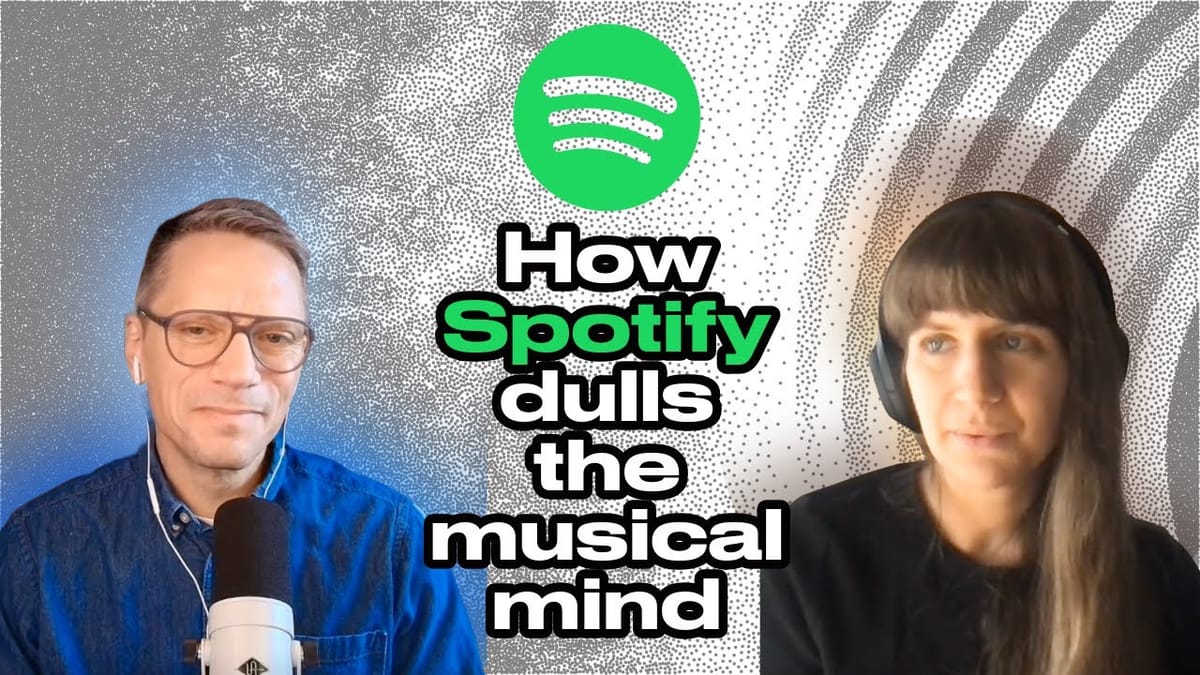 Early Video Drop for Paid Members: Liz Pelly on Spotify